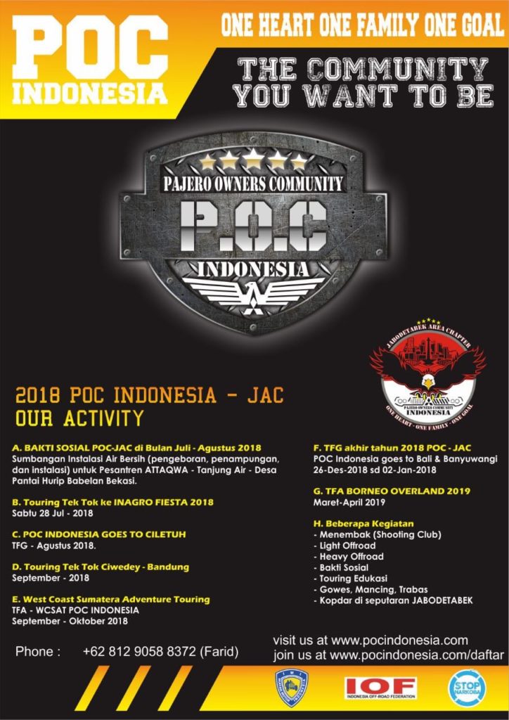 poc indonesia activuty